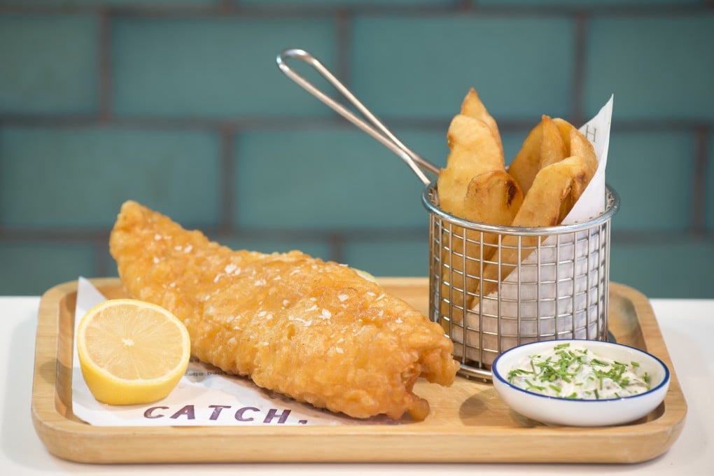 Catch's fish'n'chips needs nothing but a squeeze of fresh lemon. Photo: supplied