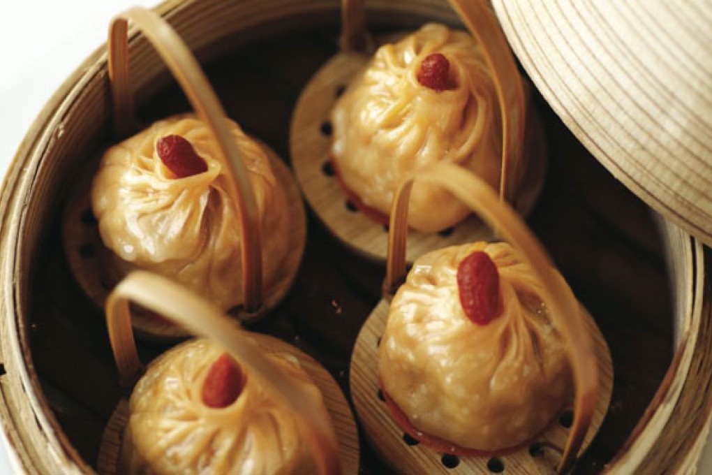 Steamed dumplings from Lung King Heen