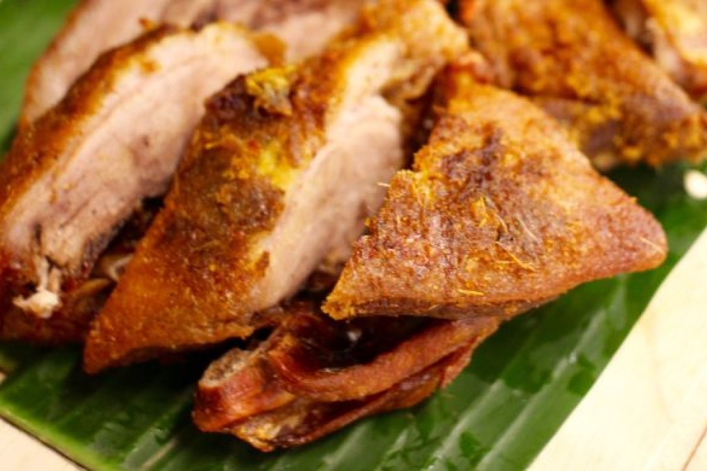 Balinese crispy duck at Mano Cafe