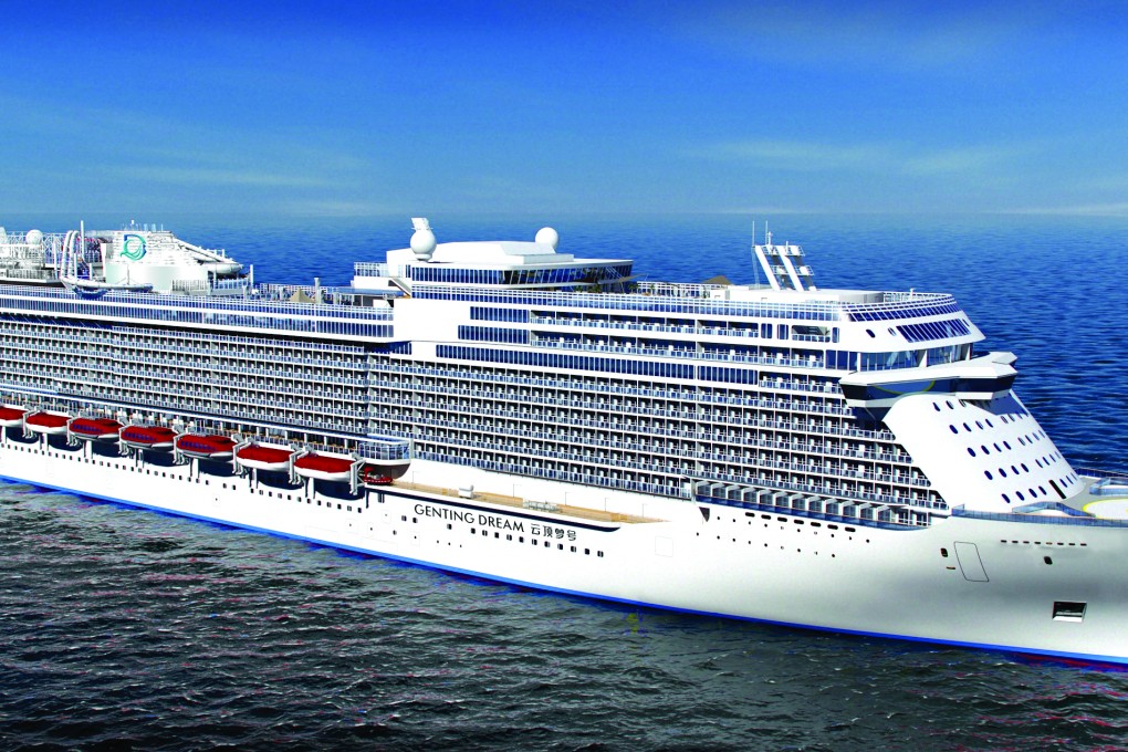 Dream Cruise's inaugural ship, which bills itself as Asia's first-ever luxury cruise line.