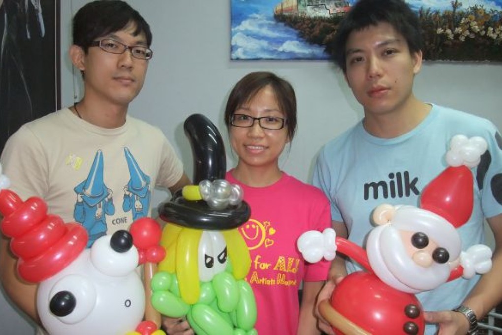 Nam, Yu and Yung (left to right)