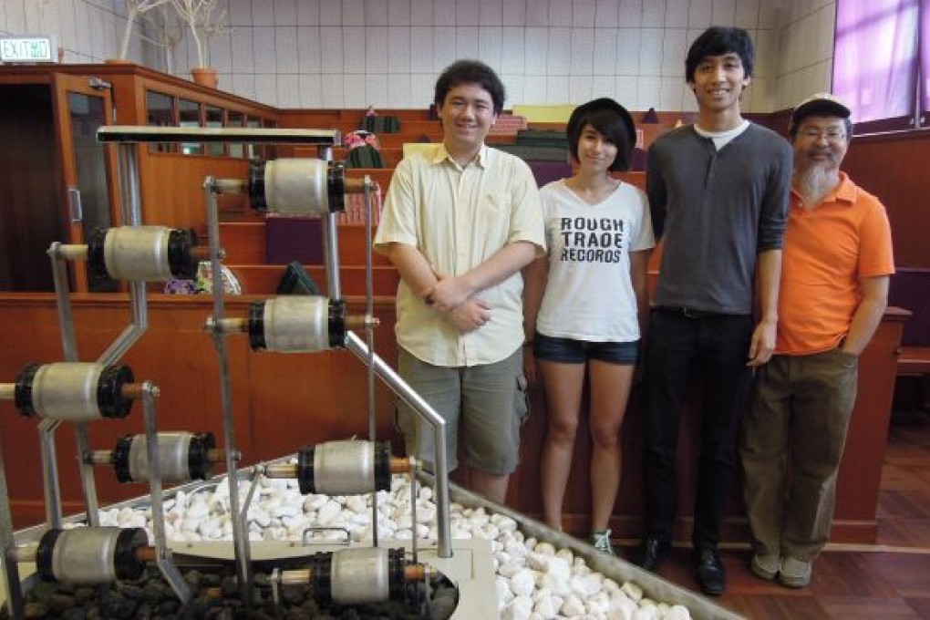 (left to right) Alex Lee, Jen Paolini, Josh Pianpiano and Bill Chan