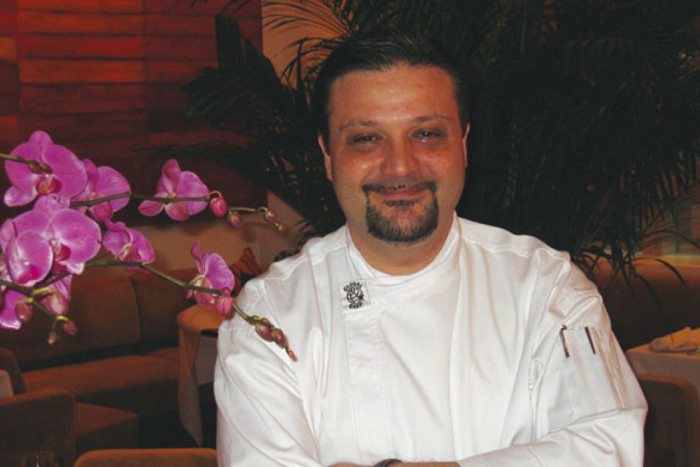 Italian chef Brocca chides our former chef about good bubbly