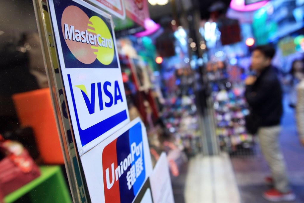 All cards accepted...ish. Photo: Jonathan Wong/SCMP