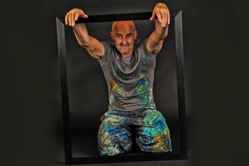 British Olympian and artist Neil Eckersley.