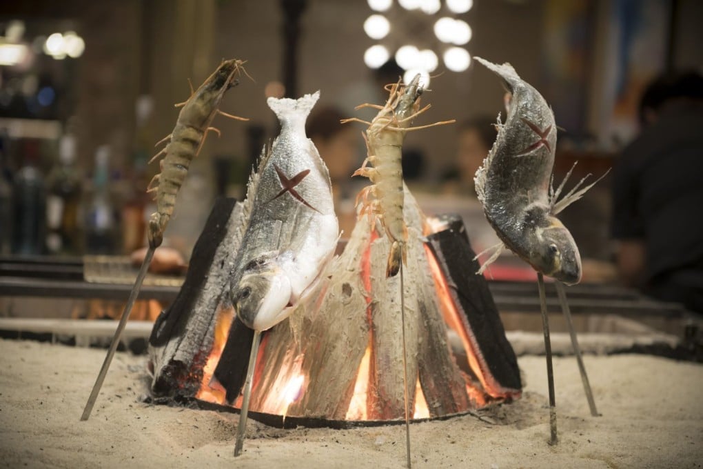 Shoku's venue is right by the beach.