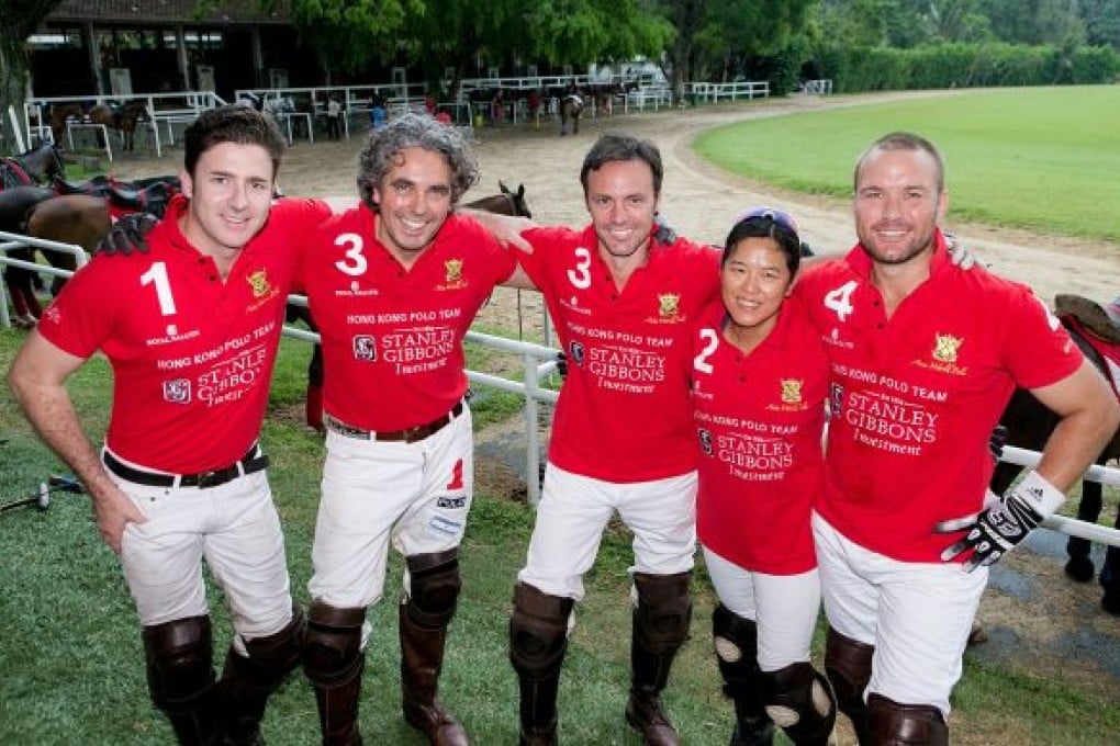Furlong, third from the left, with his teammates.