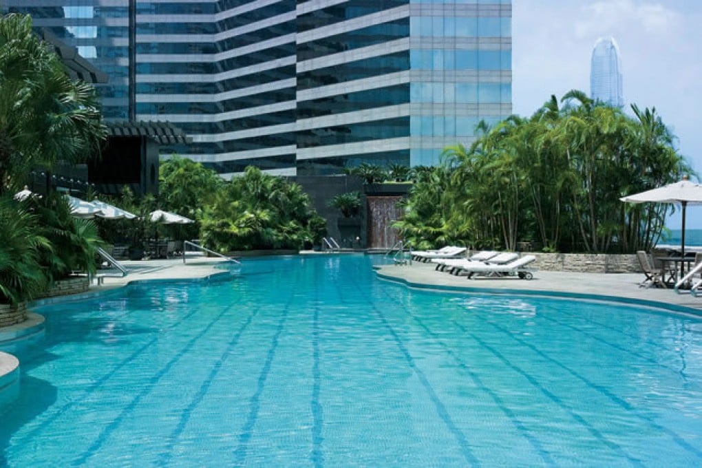 Cool down at the Grand Hyatt