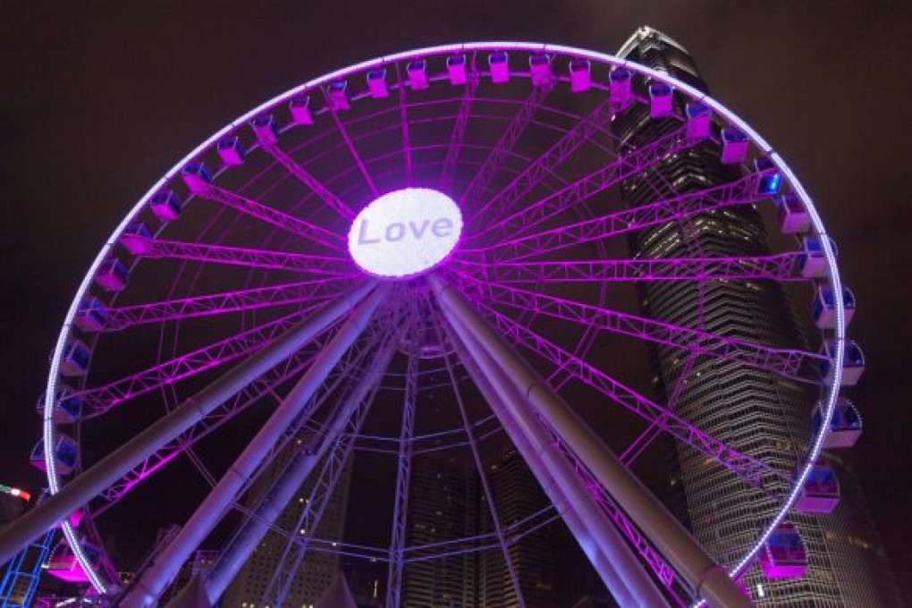 Hong Kong’s Observation Wheel Goes Purple for Epilepsy Awareness