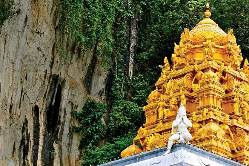 A Hindu temple at the Batu Caves