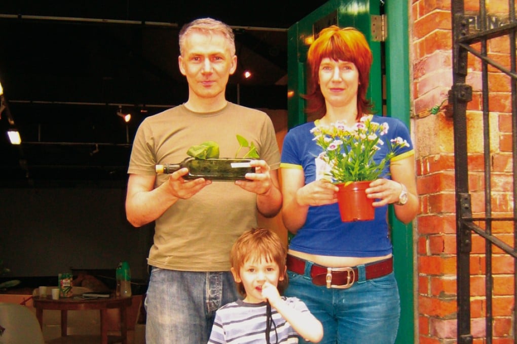 Artists Emma Rushton and Derek Tyman