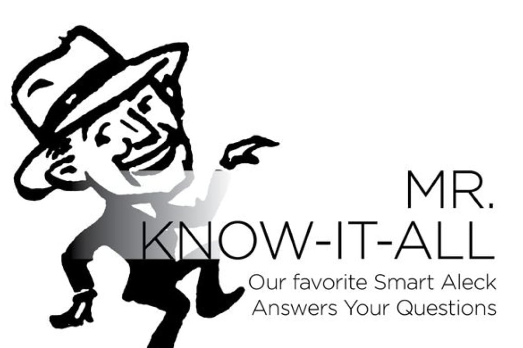 Ask Mr. Know-It-All: What are you giving for Christmas?