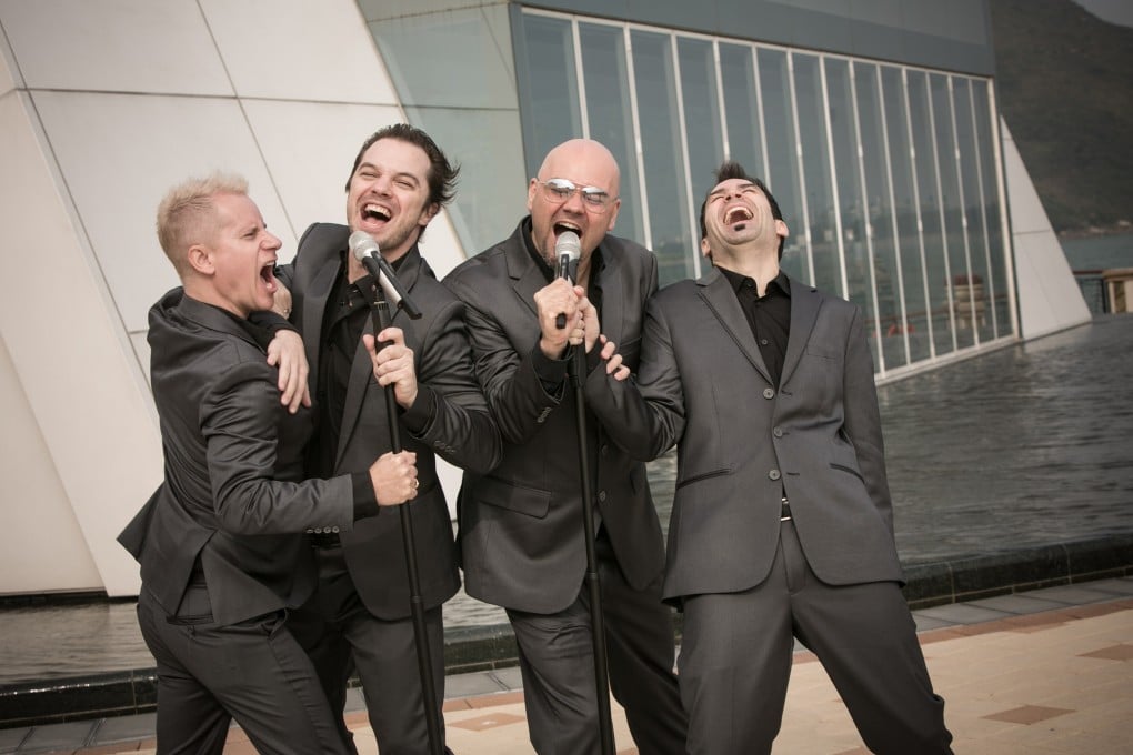 Ahead of their first large-scale concert in Hong Kong, Eric Monson, Michael Lance, Sean Oliver and Kevin Thornton (L-R) talk about their journey to Hong Kong and how they started singing Cantopop.