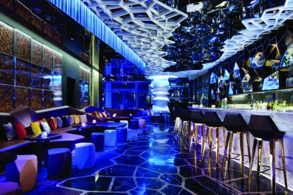 Ozone, at the tallest hotel in the world.