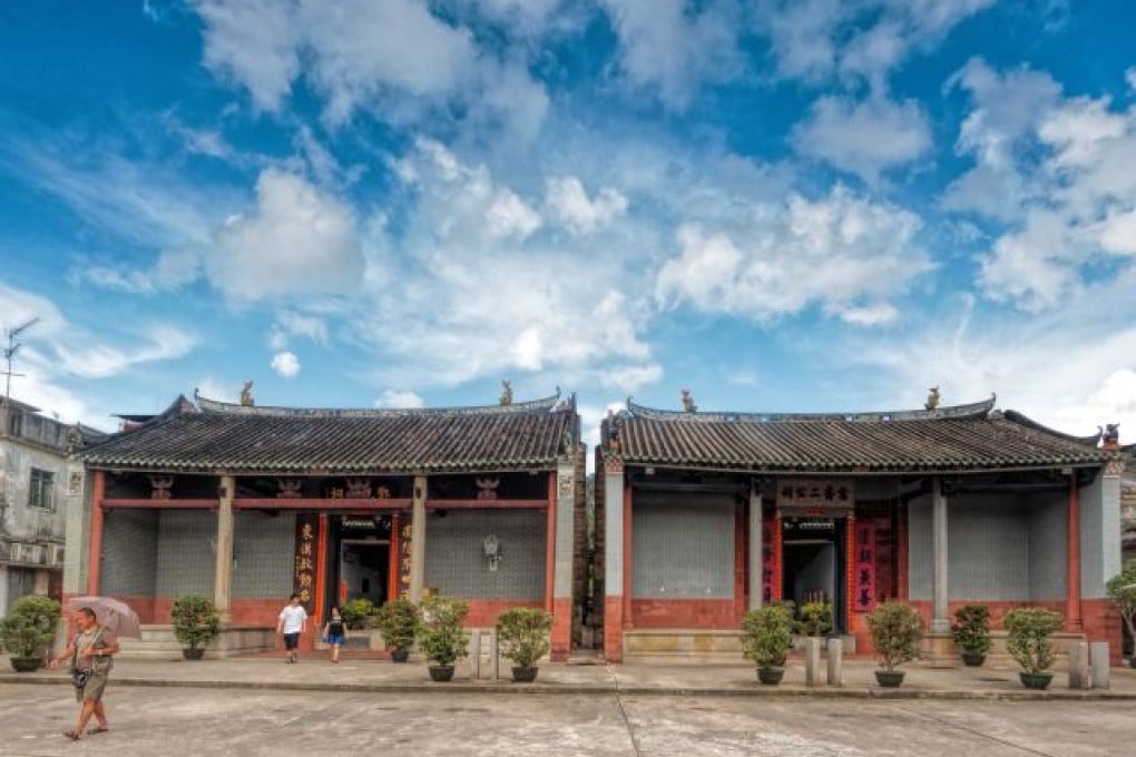 Ping Shan Tang and Yu Kiu Ancestral Halls. Photo: Martin Williams/SCMP