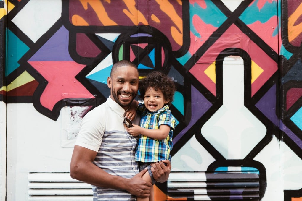 Roger De Leon and son. Photo: Nicola Lemmon