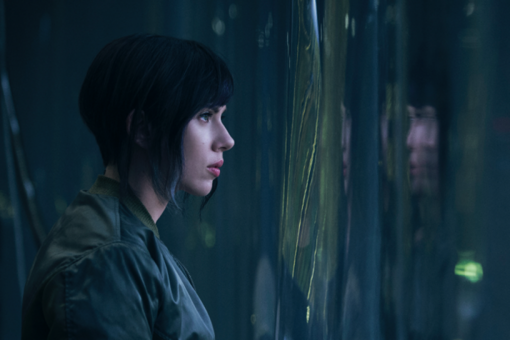 ScarJo stars as the Major in this production still from "Ghost in the Shell."