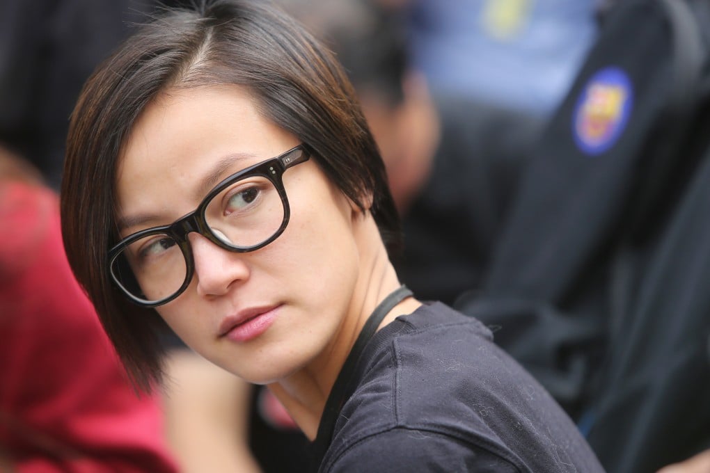 Denise Ho Wan-see at a protest site during Occupy Central. Sam Tsang/SCMP