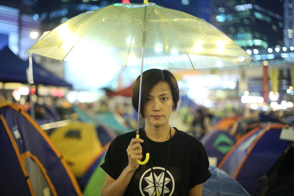 Denise Ho at the Occupy Central movement. (Photo: Sam Tsang/SCMP)