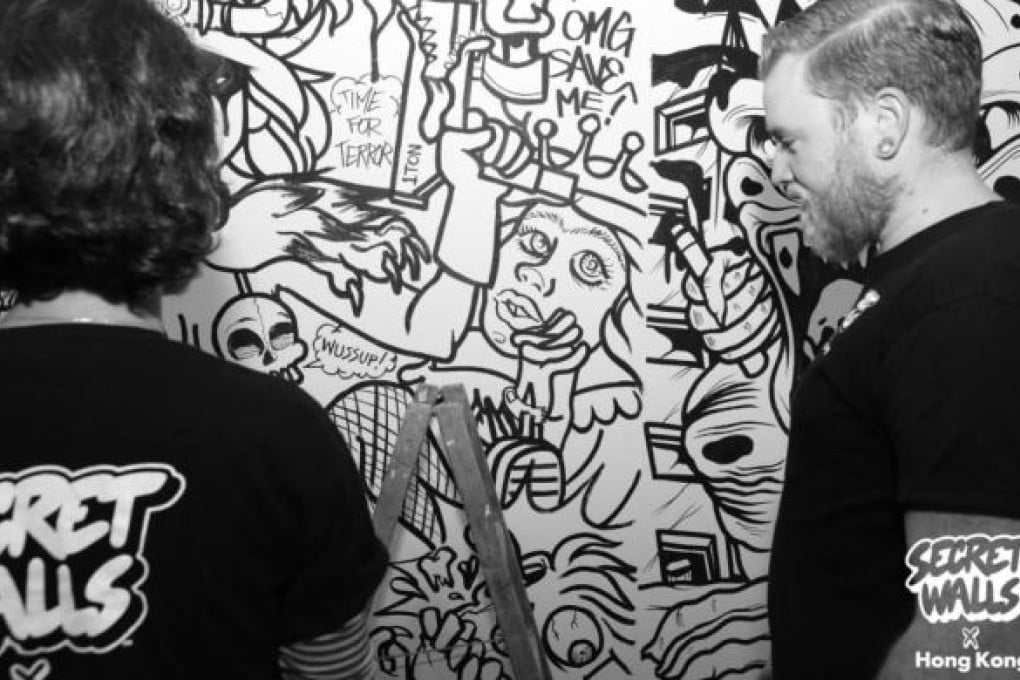 Mark Goss and Cathe Love. Photo: Secret Walls