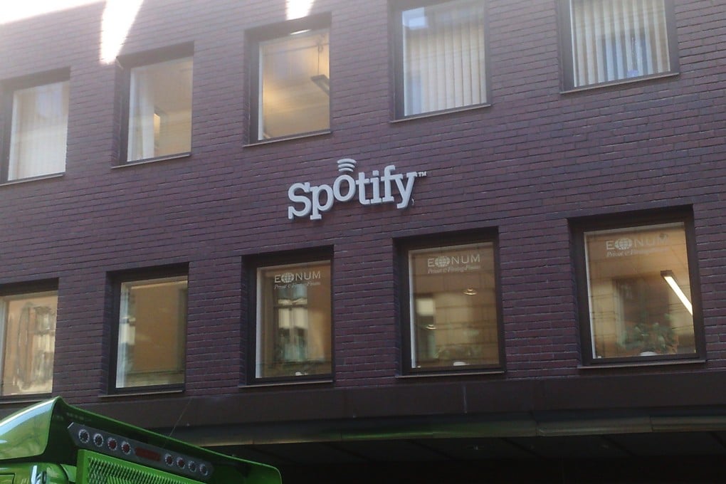 Spotify's Headquarters in Stockholm, Sweden, via Ainali on Wikimedia Commons