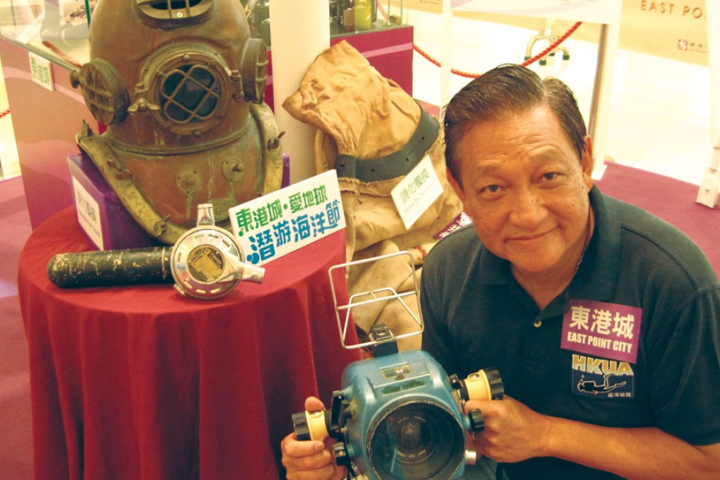 Underwater photographer, David Hsiung