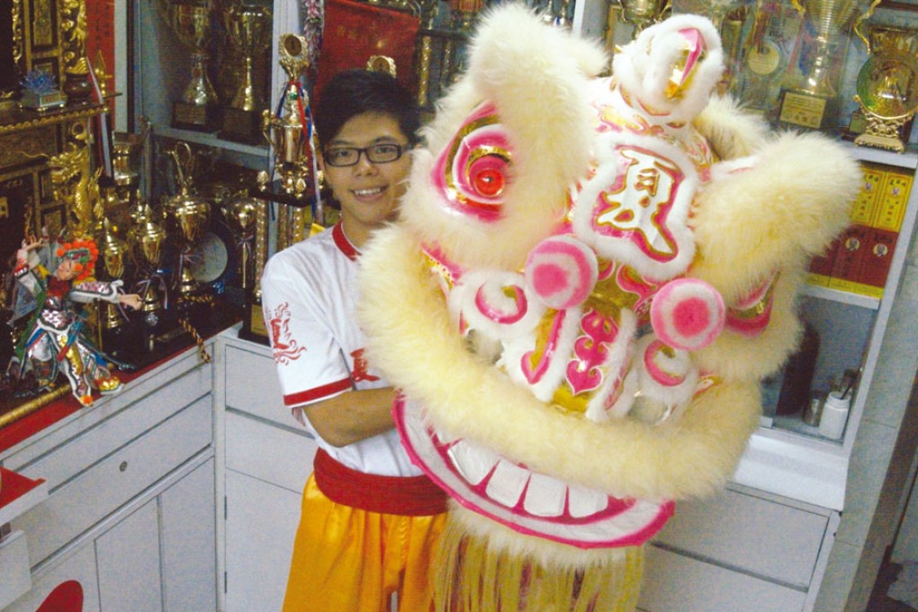 Lion dancer King Ha