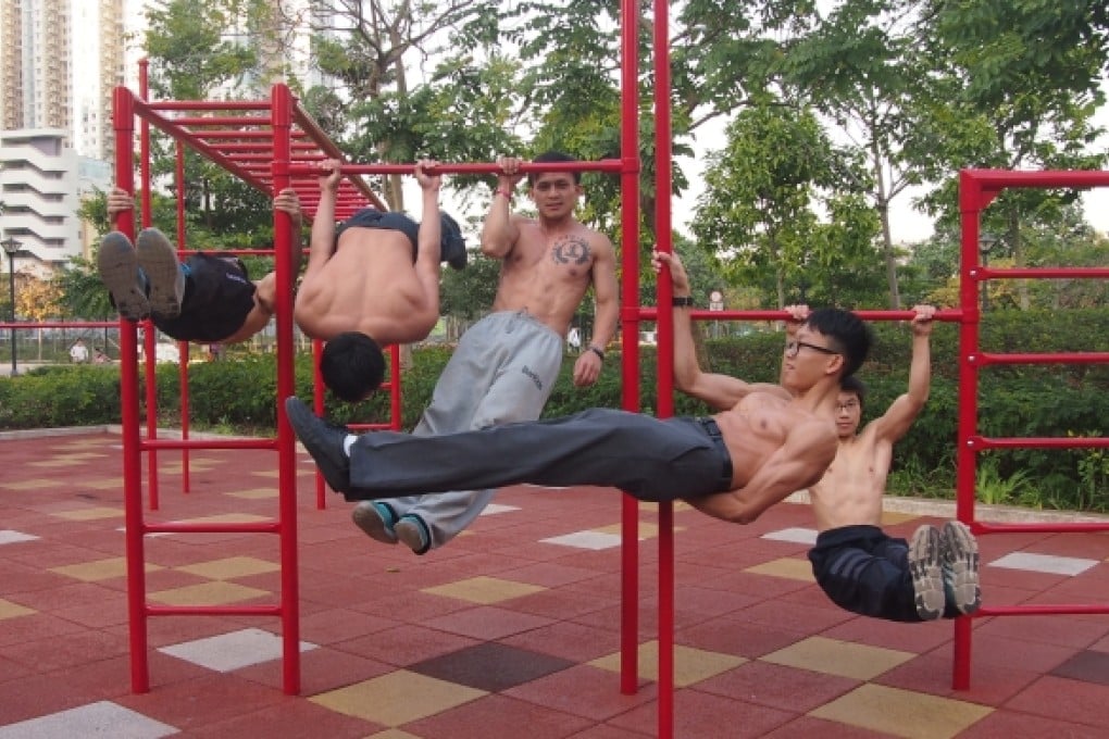 Simon Lee of Street Workout Barkids