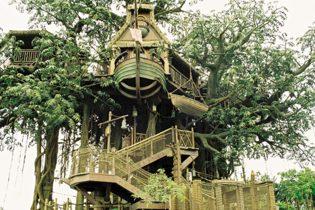 Tarzan’s house in Adventureland