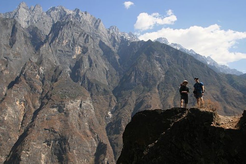 Sheer cliffs and big drops