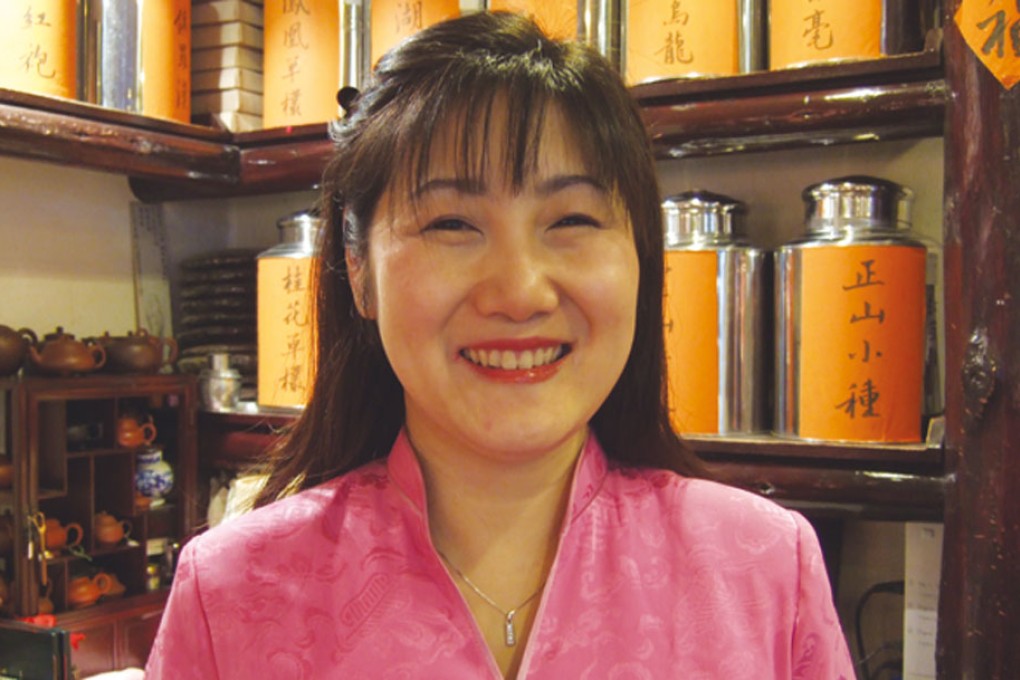 Teahouse owner Yuki Nakata