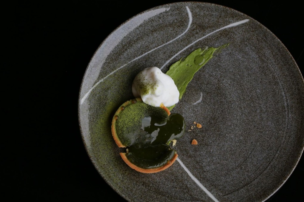 Cobo House's Tsujirihei Green Tea Tart.