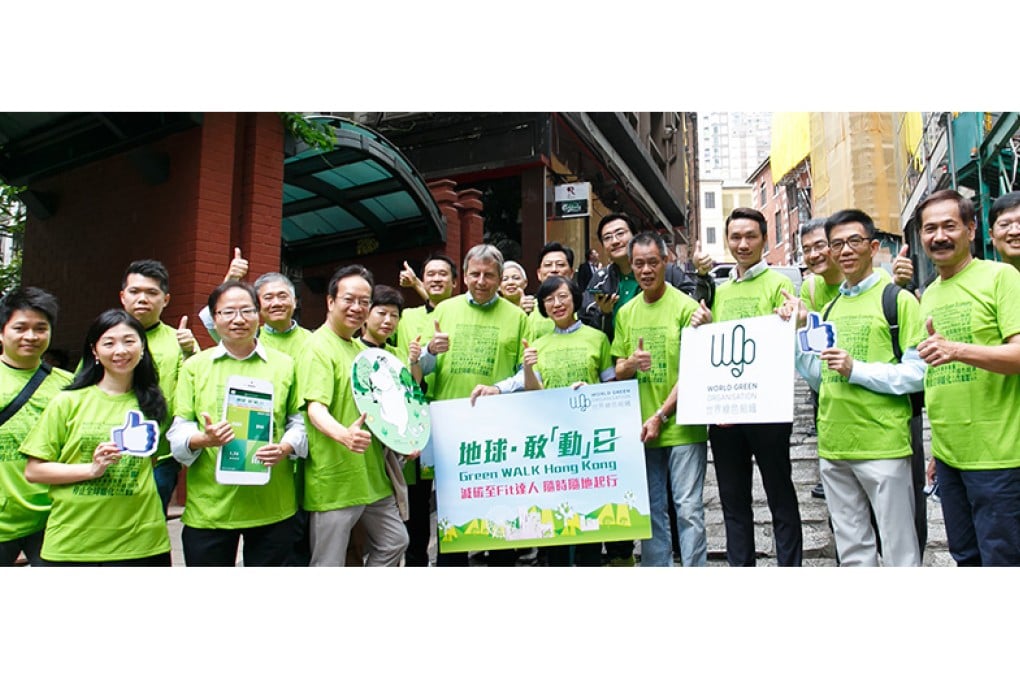 Organisers get set for Green WALK Hong Kong 2016.