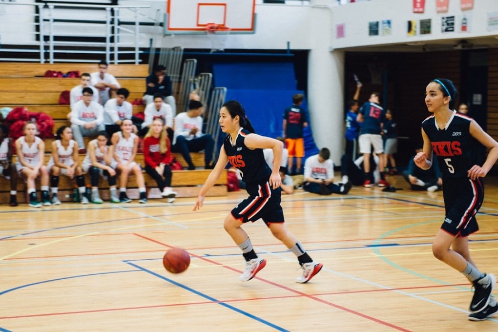 HKIS’ Rachel Sih (left) and Nitya Velakacharla faced teams from across Asia. Photos: George Du