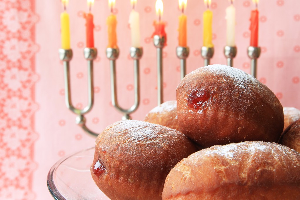 Fried jam doughnuts. Photo: Jonathan Wong
