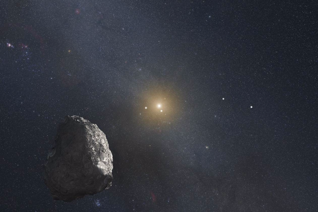 An artist's conception of a Kuiper Belt Object. Photo: NASA, ESA, and G. Bacon (STScI)