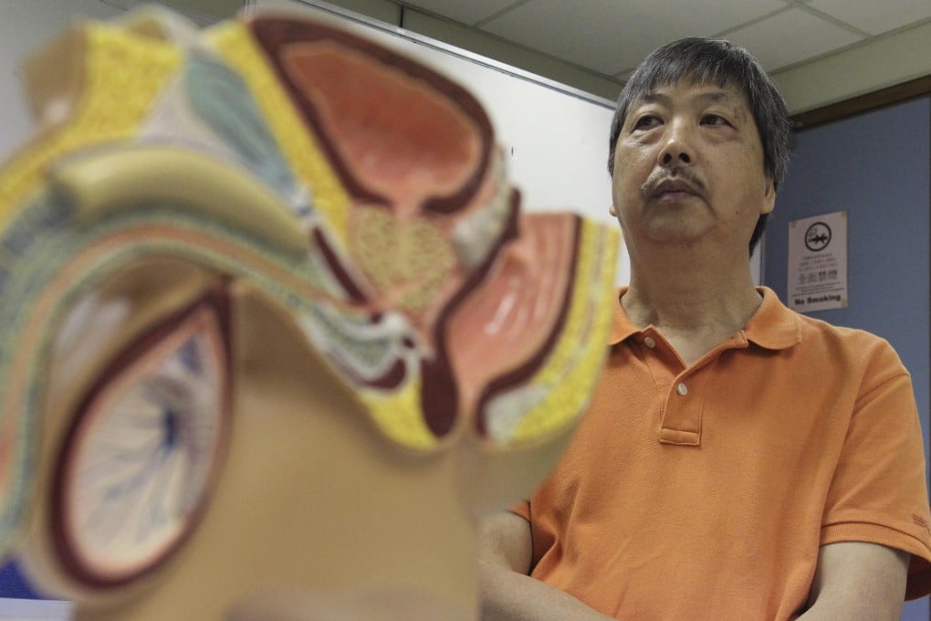 Cancer patients learn about the new therapy.Photo: Dickson Lee