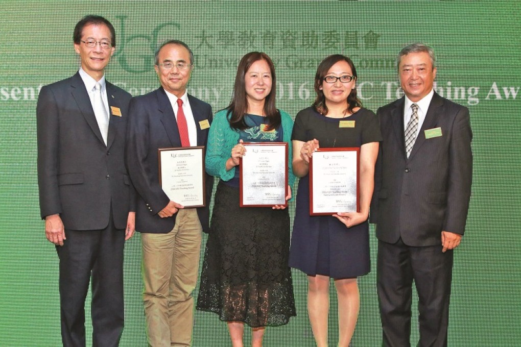 Double honours for PolyU in UGC Teaching Award