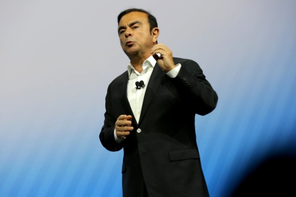 Nissan CEO Carlos Ghosn announces breakthrough technologies in assisted driving