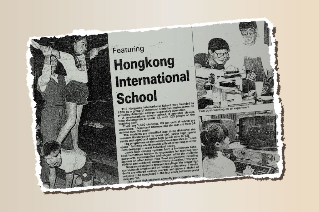 [SCMP Archive] Featuring Hongkong International School