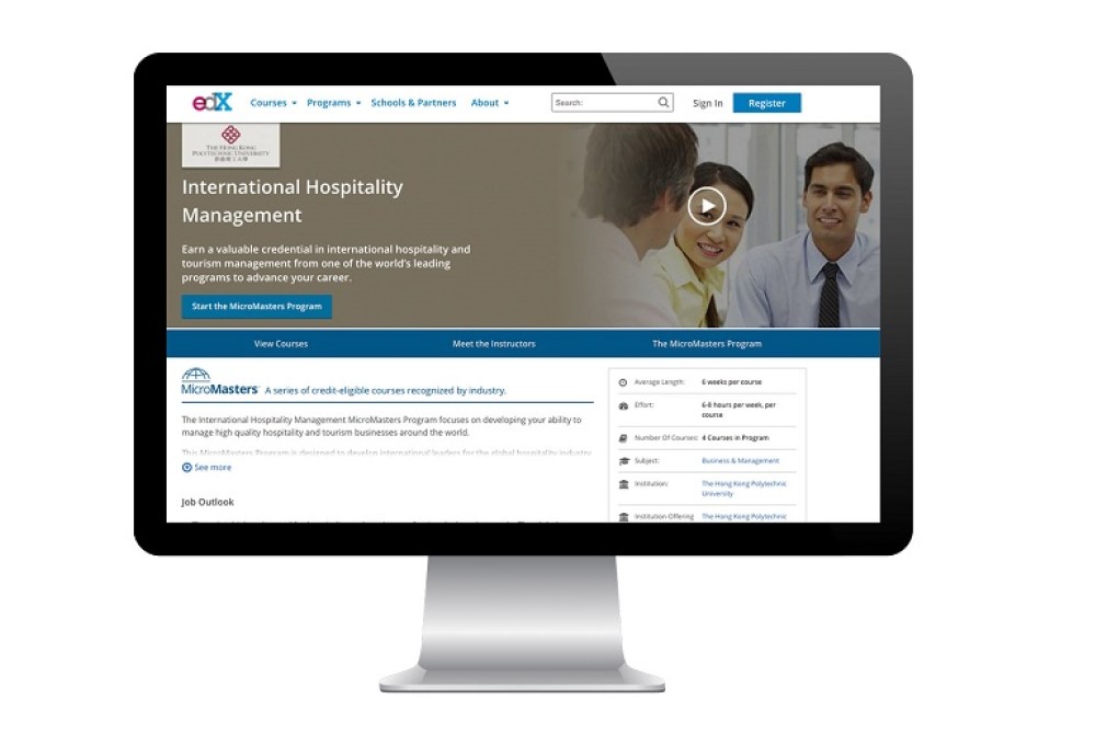 Newly launched online MicroMasters programme in hospitality management