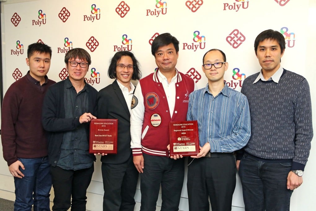 (From left) Mr Kelvin Wan, Mr George Cheung, Dr Kevin Chan, Dr Mak Chee-leung, Dr Peter Tsang and Dr Dennis Leung