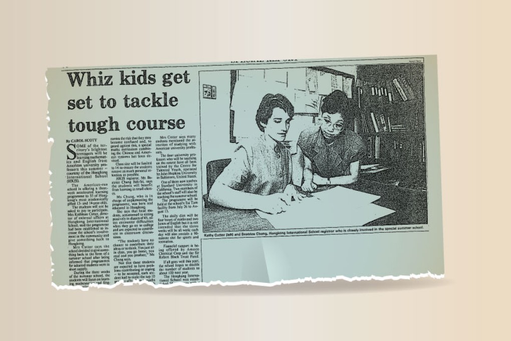 [SCMP Archive] Gifted students set to tackle university course