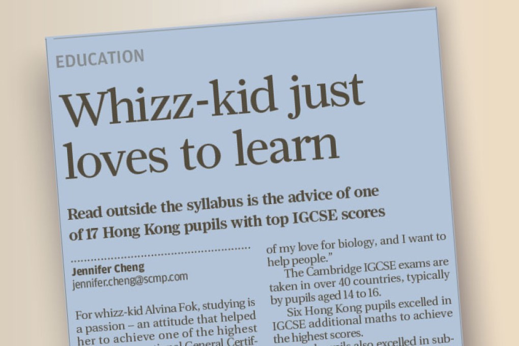 Whizz-kid just loves to learn