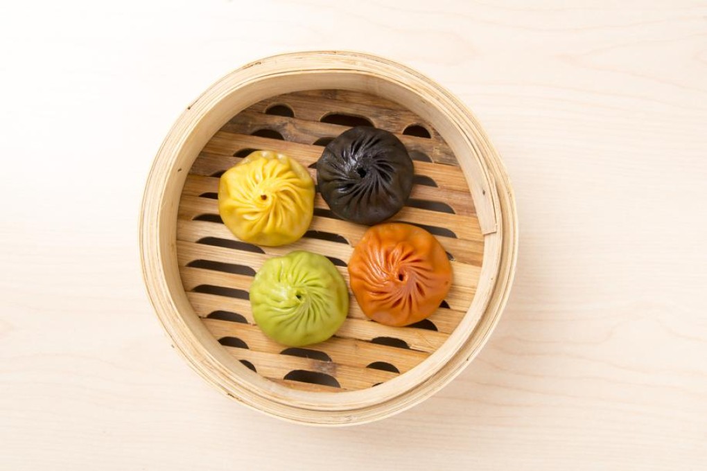 Crystal Jade's multi-flavoured Xiao Long Bao.