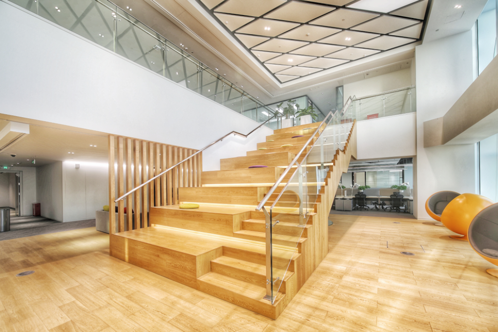 Tencent's new headquarters has a swimming pool and a climbing wall