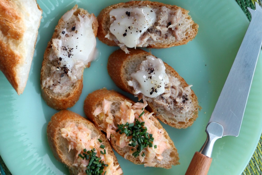 Duck and salmon rillettes. Photo: Jonathan Wong
