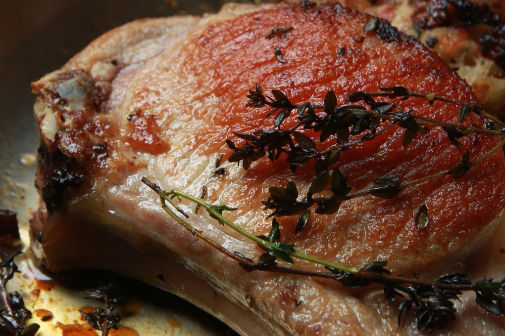 Stuffed pork chops. Photo: Jonathan Wong