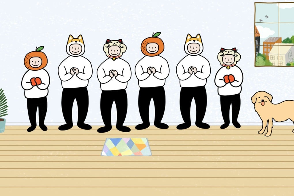 Sample family portrait of the Abacus team from app from developer Pupupula. (Photo: Pupupula).