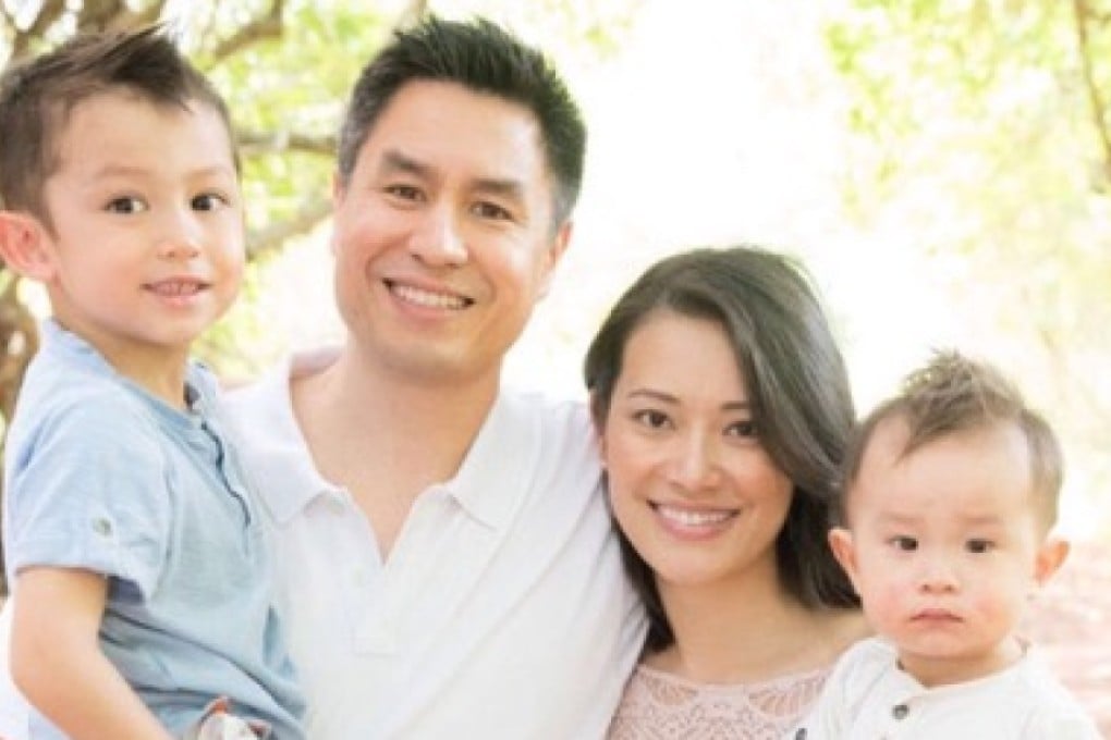 Eric and Jenny with sons Lachlan and Hudson